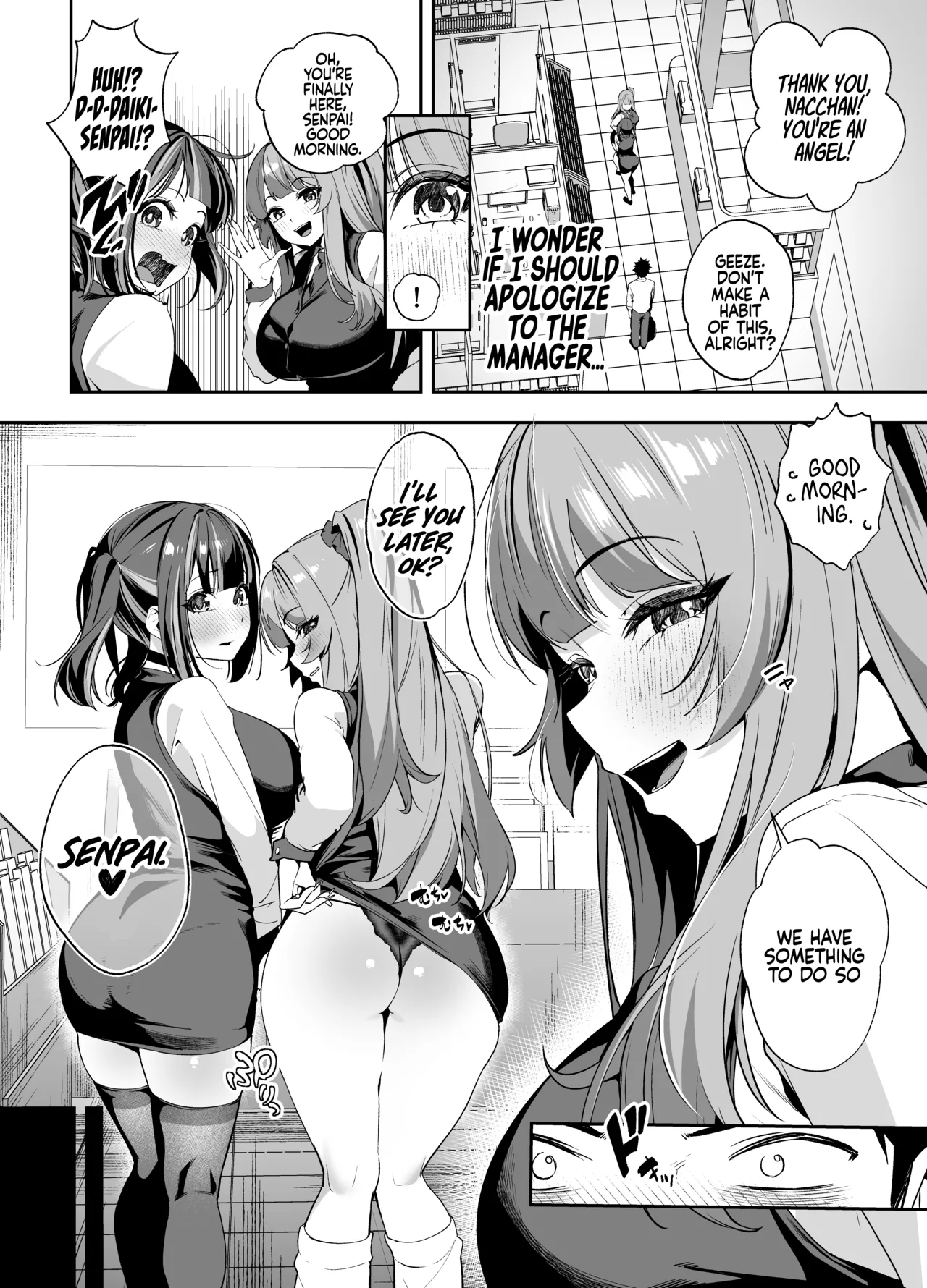 Hentai Manga Comic-Can We stay at your Place Tonight Senpai? 2-Read-3